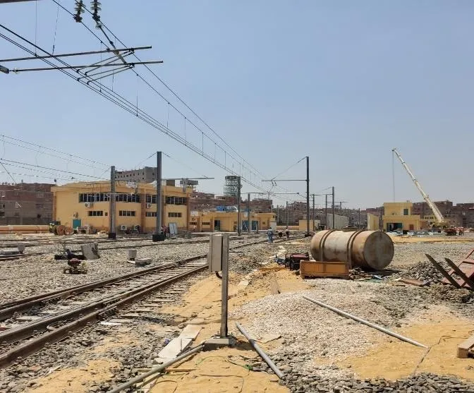 Kozzika Light Repair Workshop & Stabling Yard — Cairo Metro Line 1, Kozzika, Cairo, Egypt
